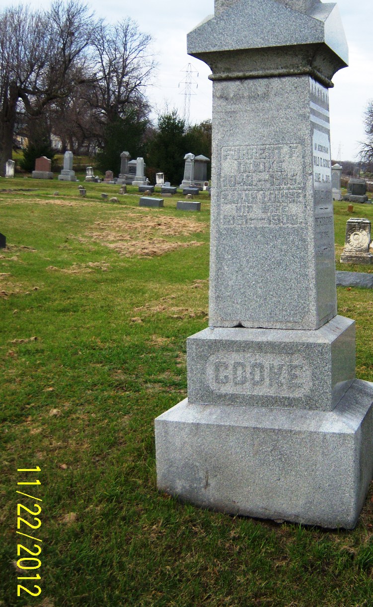 Forrest F. Cooke Gravesite, Galesburg, Illinois