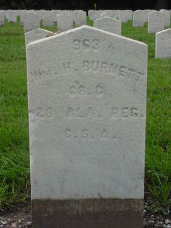 Pvt William H. Burnett