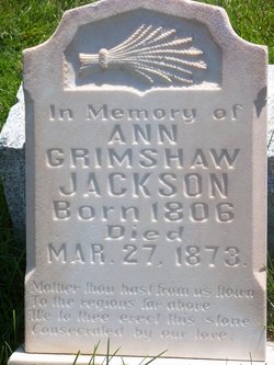 Ann <i>Grimshaw</i> Jackson