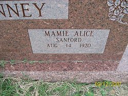Mamie Alice <i>Sanford</i> McKinney