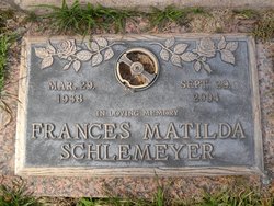 Frances Matilda Schlemeyer